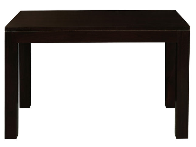 Amsterdam Solid Mahogany Timber Dining Table 120 x 70 cm (Chocolate)