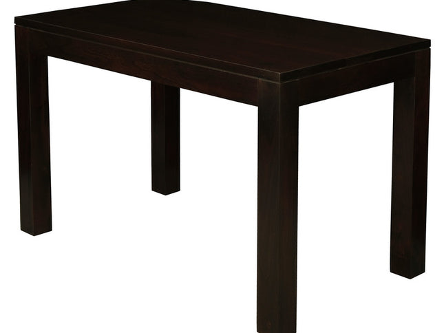 Amsterdam Solid Mahogany Timber Dining Table 120 x 70 cm (Chocolate)