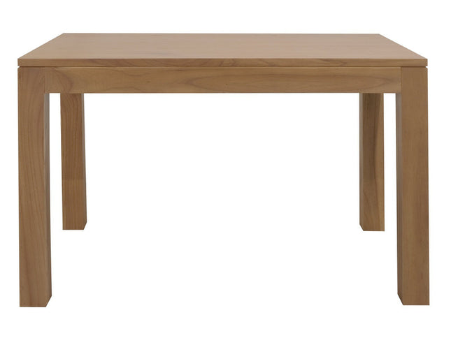 Amsterdam Solid Mindi Timber Dining Table 120 x 70 cm (Natural)