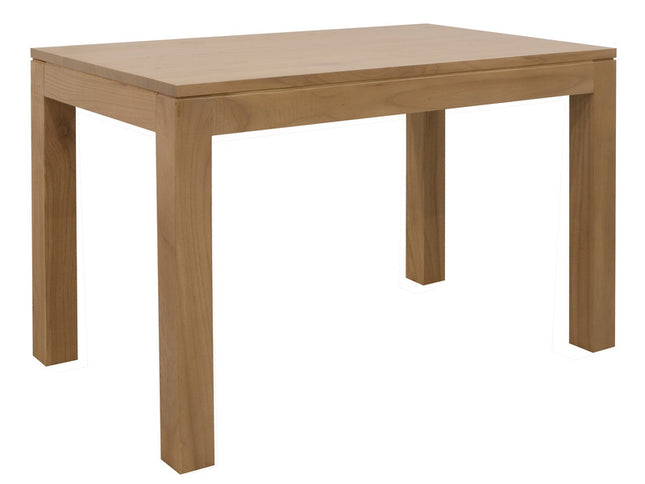 Amsterdam Solid Mindi Timber Dining Table 120 x 70 cm (Natural)