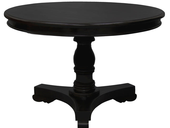 Tasmania Round Dining Table 120 cm (Chocolate)
