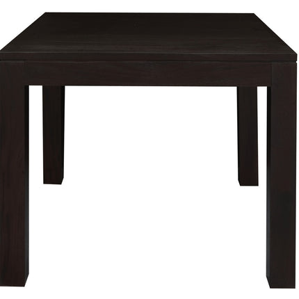 Amsterdam Solid Mahogany Timber Dining Table 90 x 90 cm (Chocolate)