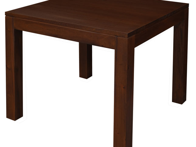 Amsterdam Solid Mahogany Timber Dining Table 90 x 90 cm (Mahogany)