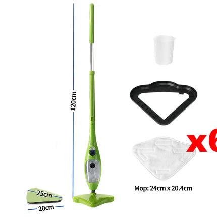 Steam Mop Handheld Carpet Cleaner High Pressure Steamer Floor Cleaning 1300W