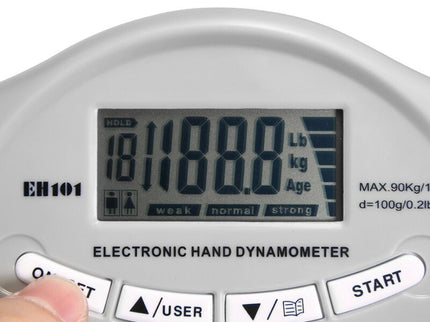 Digital Dynamometer Hand Grip Strength Muscle Tester Electronic Power Measure