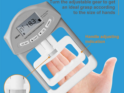 Digital Dynamometer Hand Grip Strength Muscle Tester Electronic Power Measure