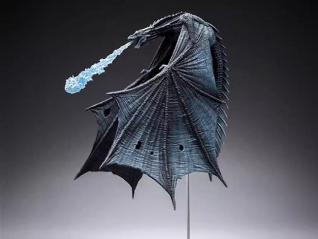GAME OF THRONES Viserion Ice Dragon Action Figure Statue PVC Toys Boxed Gift