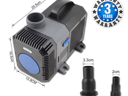 140W 16000L/H Submersible Aquarium Fountain Pond Marine Water Pump Fish Tank NEW