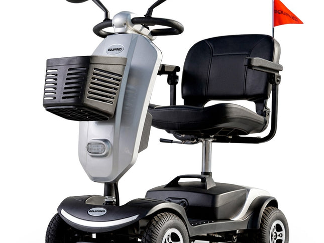 EQUIPMED Mobility Scooter Electric Motorized Ride On E-Scooter for Elderly Older Adult Handicap Aid