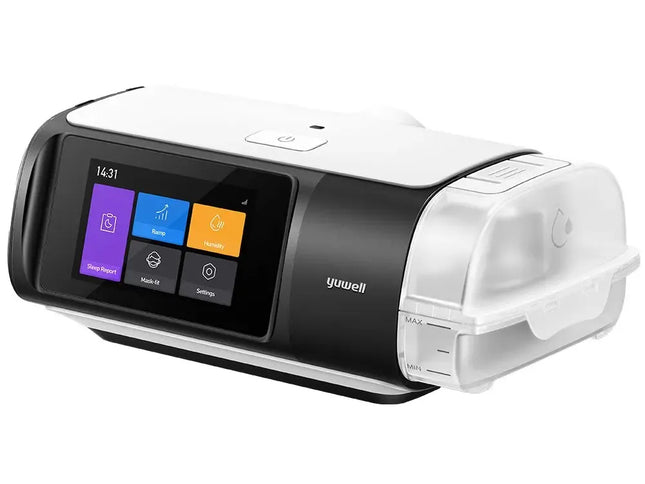 Yuwell BreathCare III Auto CPAP Machine w/ WiFi/Bluetooth, Sleep Apnoea Therapy, Anti-Snore, 300ml Chamber, Humidity Control, Ultra Quiet