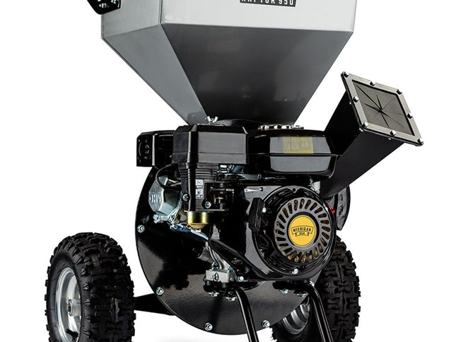 MICHIGAN 7HP 212cc Petrol Commercial Wood Chipper Shredder, Tree Mulcher - Raptor 950