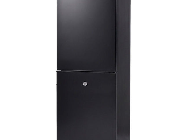 GECKO 160L Upright Portable Fridge / Freezer, 12V/24V for Motorhome, Tiny Home, Off-grid and Caravan, Black