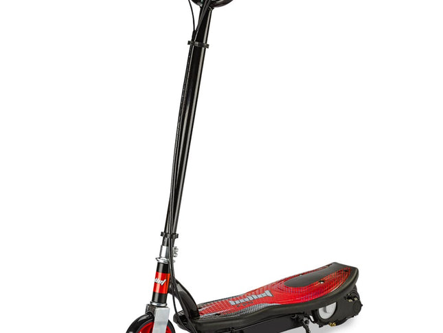 BULLET Electric Kids Scooter 140W Foldable Children Ride On Commuter Toy Battery Boys Girls, ZPS Red