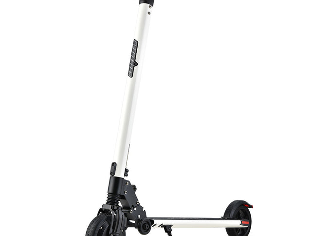 ALPHA Peak Electric Scooter 300W Power Up to 25km/h Adult Teens E-Scooter Easy Fold, White