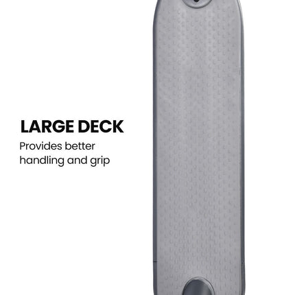 ALPHA Urban 8 Electric Scooter, Suspension, 25km Range, 8.5-Inch Wheels, Brushless Motor, Motorised Commuter eScooter for Adults, Grey