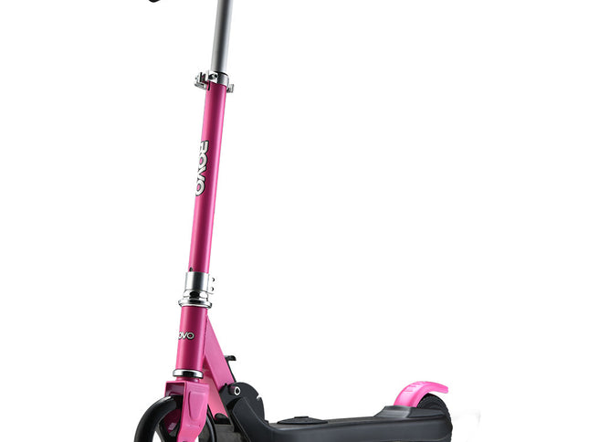 ROVO KIDS Electric Scooter Lithium Ride-On Foldable E-Scooter 125W Rechargeable, Pink