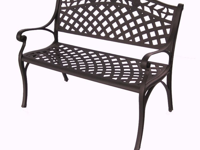 Melissa Aluminium Bench Brz
