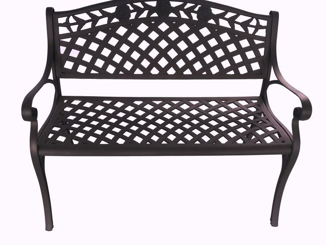 Melissa Aluminium Bench Brz