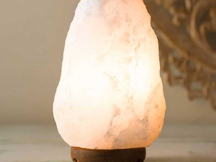 12V 12W 3-5Kg Himalayan White Salt Lamp Crystal Rock Natural Shape Unique Lamps