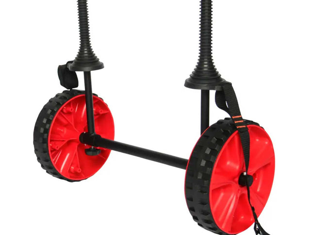 Sit On Top Kayak Trolley - Beach Canoe Boat Transporter Cart