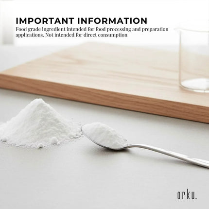 Orku 20Kg Fine Calcium Sulphate Gypsum Powder - Dihydrate Food Grade FCC E516