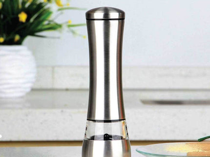 Kitchee Stainless Steel Salt Pepper Spice Grinder Mill - Adjustable Coarseness