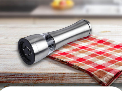 Kitchee Stainless Steel Salt Pepper Spice Grinder Mill - Adjustable Coarseness