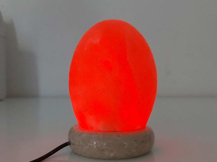 USB Colour Changing Egg Shape Himalayan Pink Salt Lamp Color Change LED Light