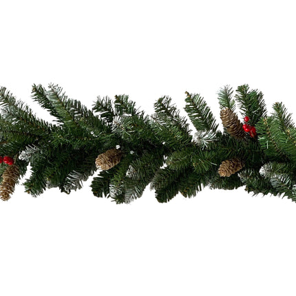 Christabelle 2.7m Christmas Garland with Pine Cones & Berries Pine Tree Decoration Ornament