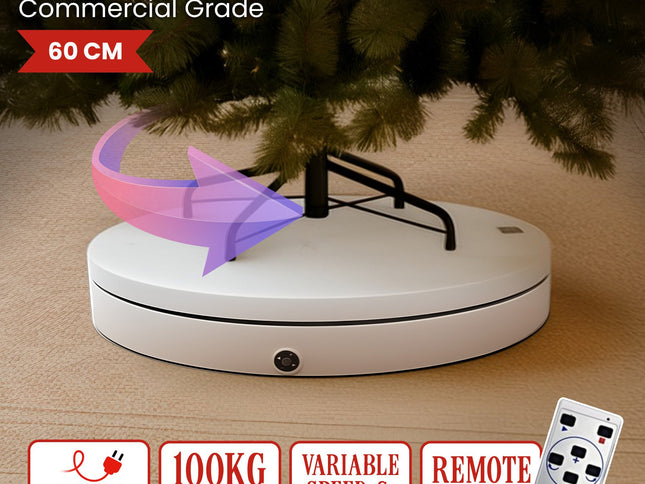 Christabelle 60cm 100kg Commercial-grade Electric Display Turntable Christmas