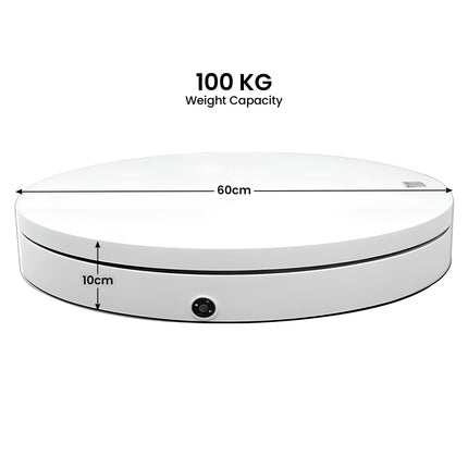 Christabelle 60cm 100kg Commercial-grade Electric Display Turntable Christmas