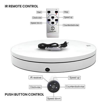 Christabelle 60cm 100kg Commercial-grade Electric Display Turntable Christmas
