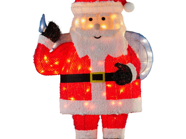 Christabelle 81cm Christmas Santa Display with Lights