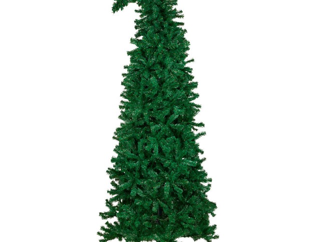 Christabelle Bad Santa 2.3m Curved Multicolour Pre-Lit Christmas Tree with 1240 Tips