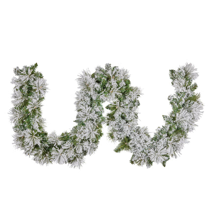 Christabelle 274cm Majestic Snow Prelit Christmas Garland