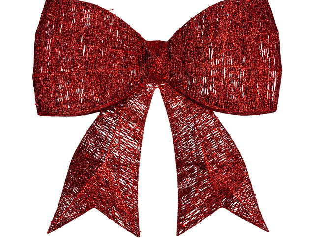 Christabelle 91cm Christmas Display Bow With Led And Twinkle Lights Festive Decoration