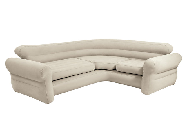 Intex Corner Sofa Inflatable Couch - L-shaped Corner Sofa