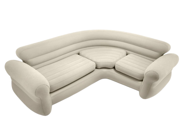 Intex Corner Sofa Inflatable Couch - L-shaped Corner Sofa