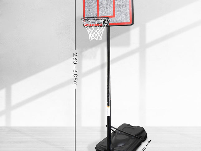 Kahuna Height-Adjustable Basketball Hoop Backboard Portable Stand