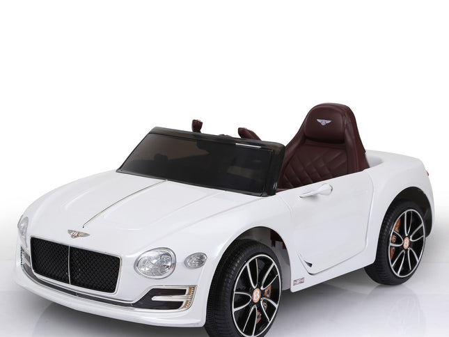 Kahuna Bentley Exp 12 Speed 6E Licensed Kids Ride On Electric Car Remote Control - White