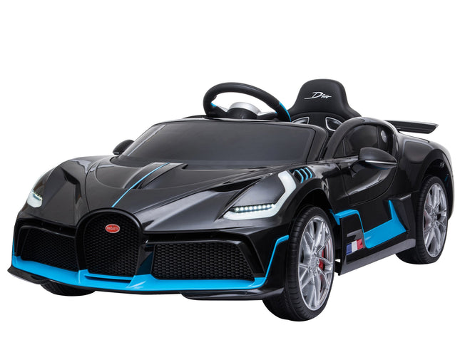 Kahuna Licensed Bugatti Divo Kids Electric Ride On Car - Black