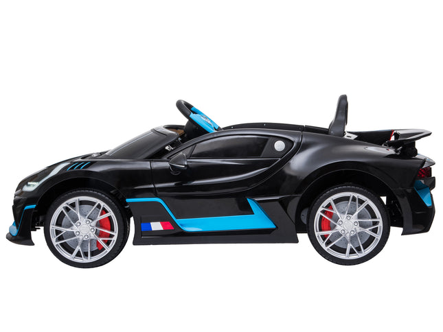 Kahuna Licensed Bugatti Divo Kids Electric Ride On Car - Black