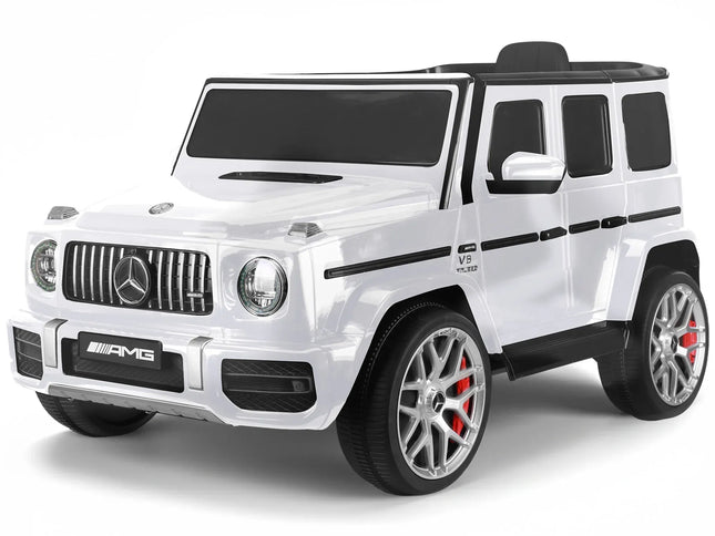 Kahuna Mercedes Benz AMG G63 Kids Electric Ride On Car w/ Remote Control - White