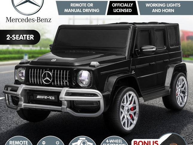Kahuna Mercedes Benz AMG G63 Kids Electric Two Seater Ride On Car with Remote Control