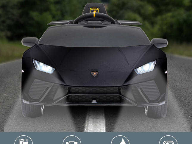 Kahuna Lamborghini Performante Kids Electric Ride On Car Remote Control - Black