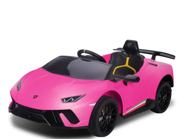 Kahuna Lamborghini Performante Kids Electric Ride On Car Remote Control by Kahuna - Pink