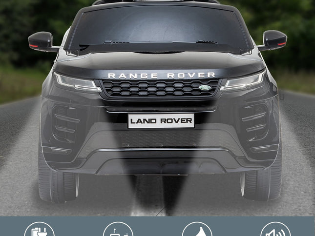 Kahuna Land Rover Licensed Kids Electric Ride On Car Remote Control - Black