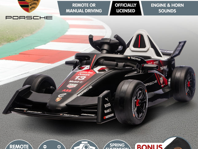 Kahuna Porsche Formula E Kids Electric Ride-on Car With Remote Control