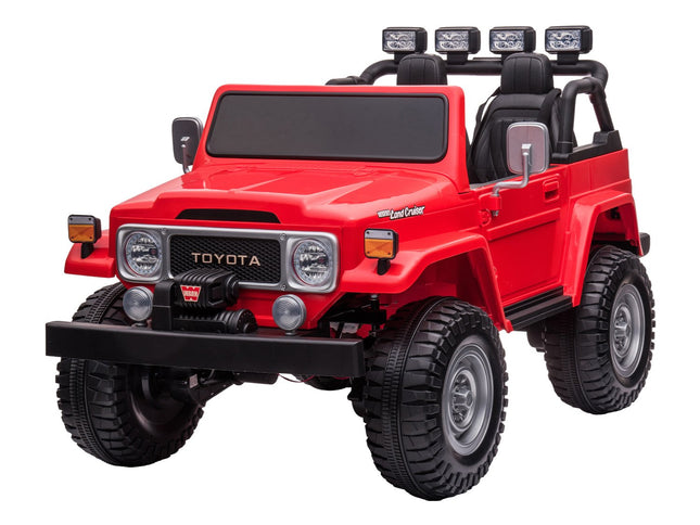Kahuna Licensed Toyota FJ-40 Electric Kids Ride On Car by Kahuna - Red