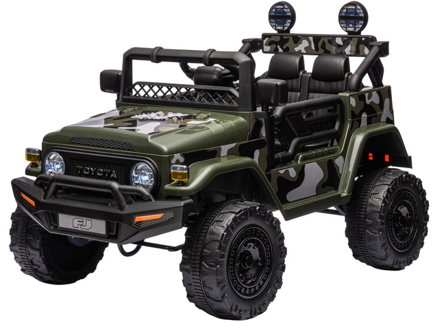 Kahuna Authorised Toyota FJ Cruiser Kids Electric Ride On Car - Green
